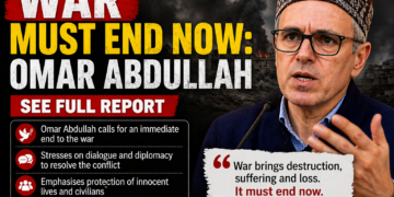 ‘War must end now’: J&K CM Abdullah flags global fallout of West Asia conflict