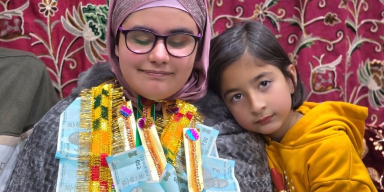 Visually impaired J-K girl secures 95% in CBSE Class 10 board exam