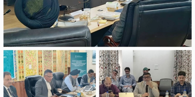 KCCI Submits 12-Point Memorandum on Ease of Doing Business, Industrial Policy Reforms to J&K Government