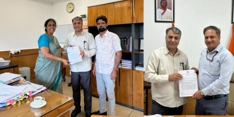 KCC&I President Takes Up J&K Exporters’ Issues with Commerce Ministry, DGFT