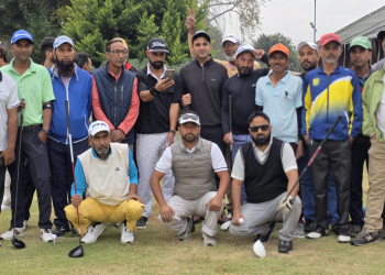Akib Chaya Organises ‘Swing in Autumn’ Caddy Golf Tournament at Kashmir Golf Course