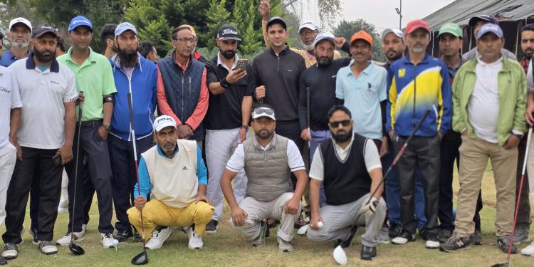 Akib Chaya Organises ‘Swing in Autumn’ Caddy Golf Tournament at Kashmir Golf Course