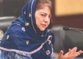 Mehbooba warns against commercial high-rises on J&K’s agricultural land