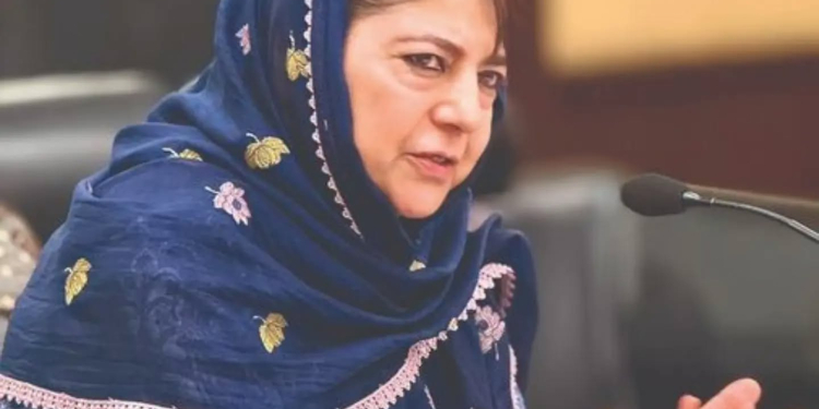 Mehbooba warns against commercial high-rises on J&K’s agricultural land