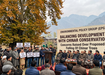 EPG stresses need to balance development with Chinar conservation