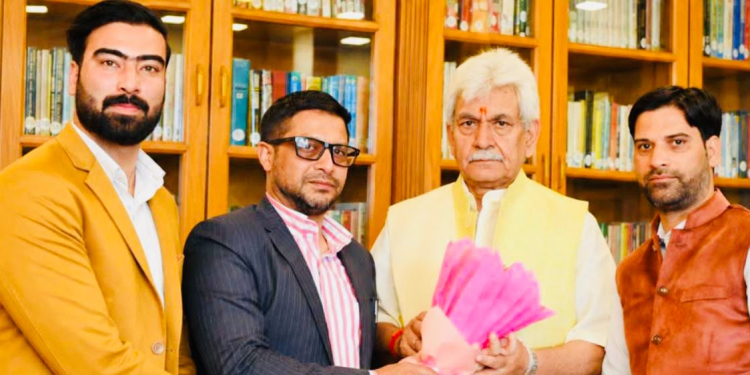 CCIK Delegation Meets Honourable Lieutenant Governor Manoj Sinha
