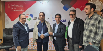 J&K Bank Felicitates JKPICCA President for Agri-Infrastructure Initiatives