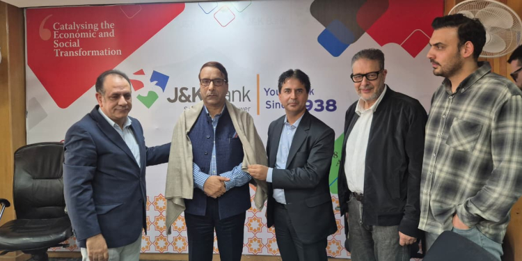 J&K Bank Felicitates JKPICCA President for Agri-Infrastructure Initiatives