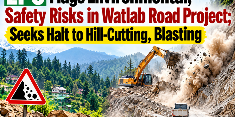 EPG Flags Environmental, Safety Risks in Watlab Road Project; Seeks Halt to Hill-Cutting, Blasting
